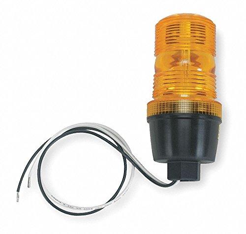 Warning Light, Strobe Tube, Amber, 120VAC 2-3/4&quot