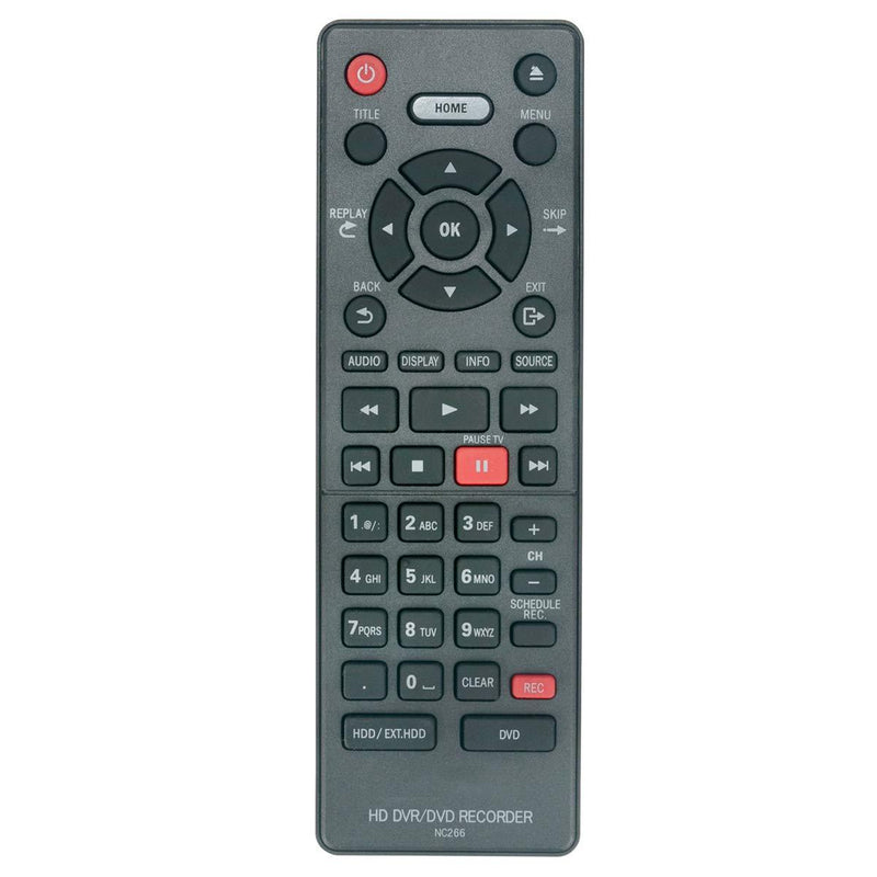 NC266UH NC266 Remote Control Applicable for Magnavox HD DVR DVD Recorder MDR868H MDR868H/F7 MDR865H MDR865H/F7 MDR867H MDR867H/F7