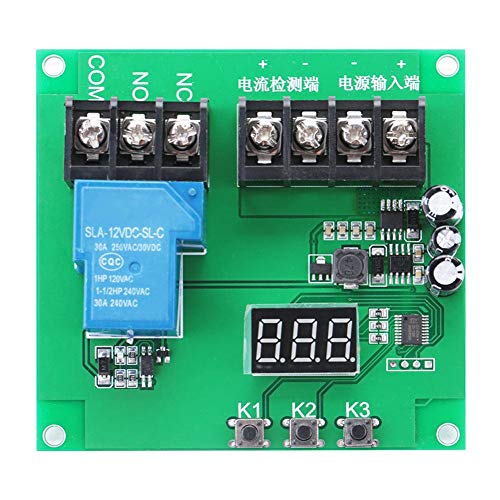 7-30V 0-30A DC Current Detection Sensing Module Current Transformer Sensor Current Tester Indicator Overcurrent Protection Relay Module