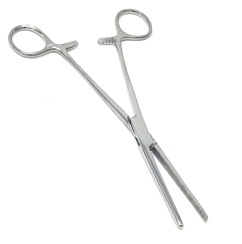 Premium Quality Rochester Pean Hemostat Locking Forceps Straight 10" with Full Serrated Jaws for Better Grip