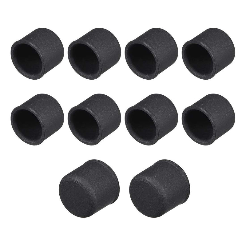 uxcell 10pcs RCA Silicone Port Protectors Cap Cover Anti Dust 8mm Dia Black