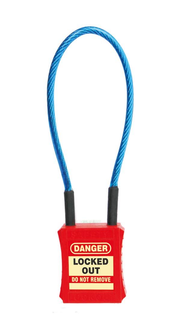 Cable Lockout/Padlock Device, 1 ft.