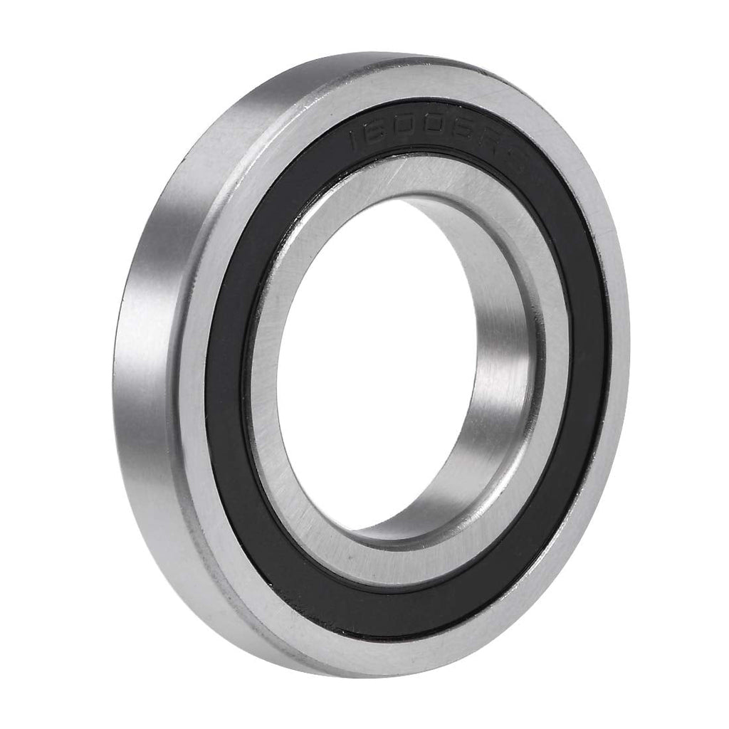 uxcell 16006-2RS Deep Groove Ball Bearing 30x55x9mm Double Sealed Chrome Steel Bearings 1-Pack 30mmx55mmx9mm