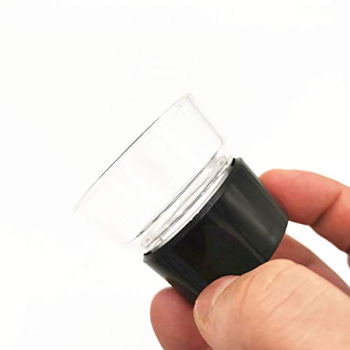 LinaLife Camera Magnifier Optical Glass 10X Magnifier Loupe Negative Slide Photo Viewer Pre Focused Stand Magnifier Loupes for Jewelry Coin Cellphone Watch Animal Photo Stamps ect