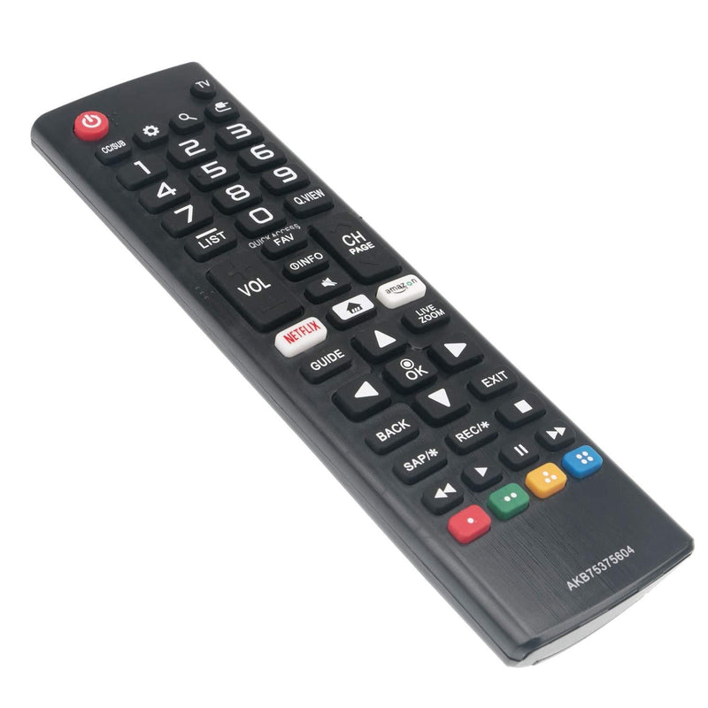 New AKB75375604 Replace Remote Control fit for LG 4K Smart LED LCD TV 43UK6300PUE 49UK6300PUE 55UK6300PUE 65UK6300PUE 75UK6570PUB 75SK8070PUA 55SK9000PUA 75UK6190PUB 86UK6570PUB UK6500AUA 60UK6090