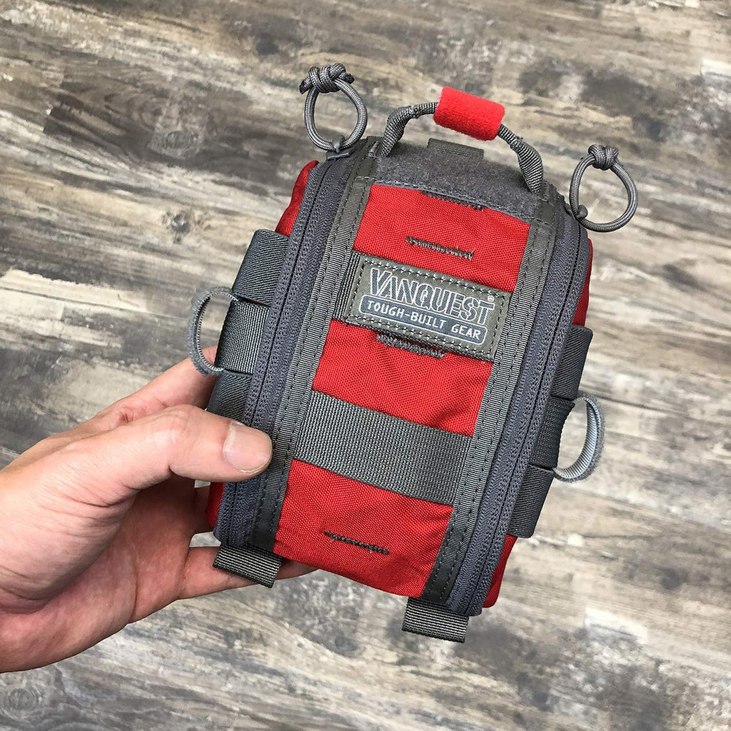 VANQUEST FATPack 4x6 (Gen-2) First Aid Trauma Pack Red