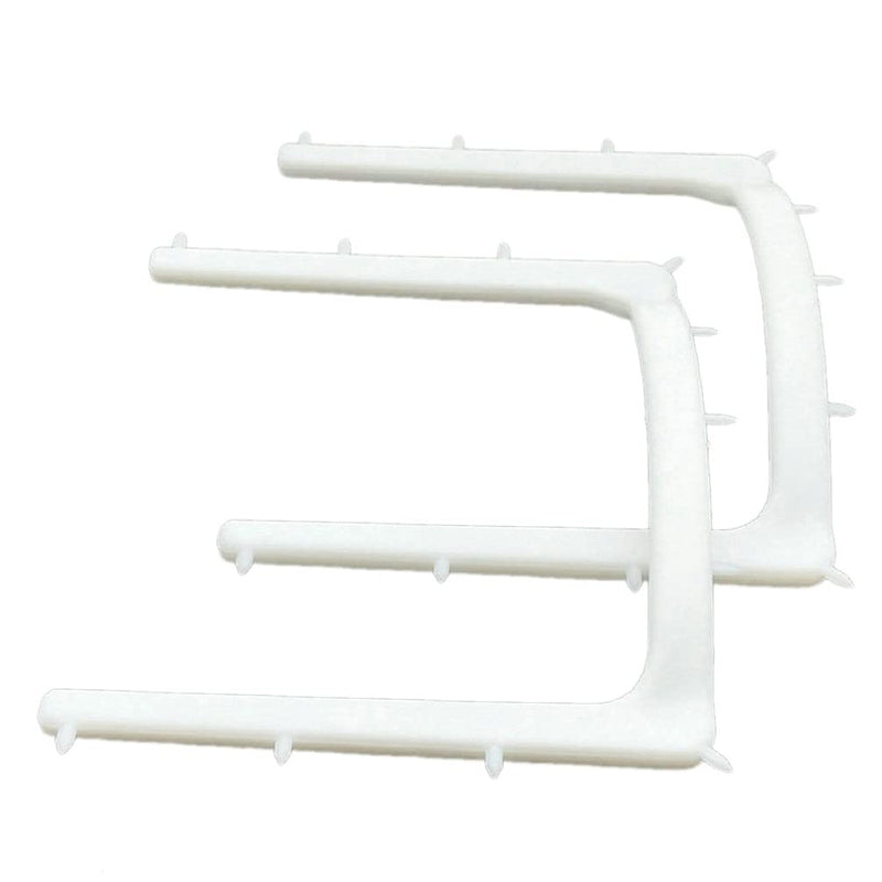 Healifty 10pcs Disposable Dental Rubber Dam Frame Holder Autoclavable Rubber Barrier Bracket Distracter Lab Instrument