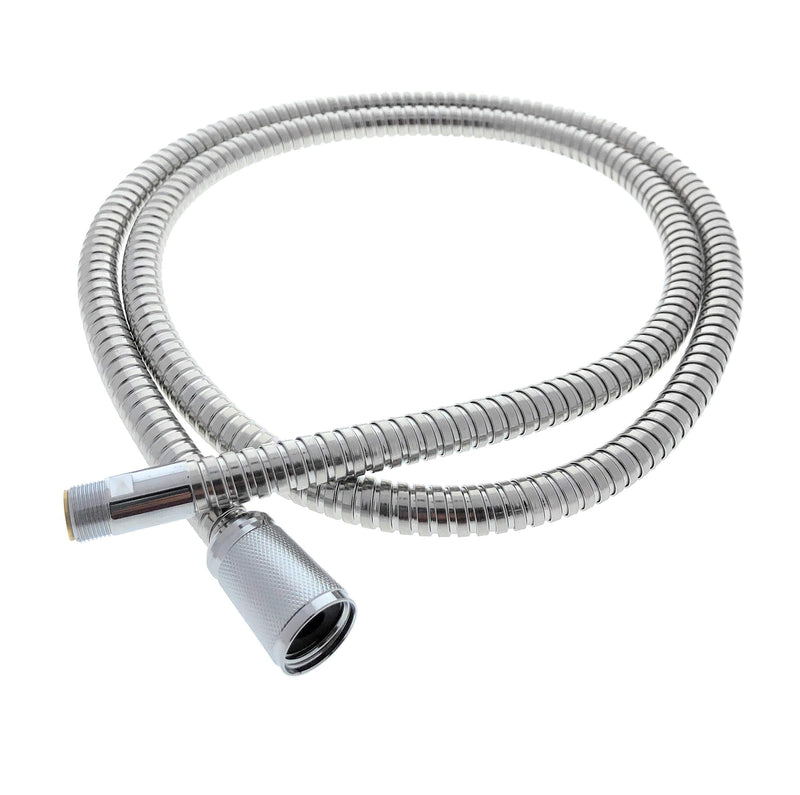 Essential Values Pull Out Replacement Hose 46092000 (59” Inches), Replacement for Grohe Hand Shower Faucets only | Fits Ladylux, Euro Plus & More Models Light Beautiful| Chrome Finish