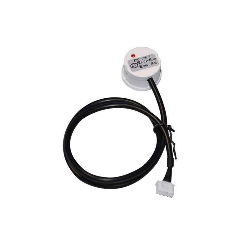 Taidacent Non-Contact Liquid Level Sensor Contactless Water Level Sensor Externally Attached Liquid Induction Level Switch Water Level Switch (NPN Output(24V)) NPN Output(24V)