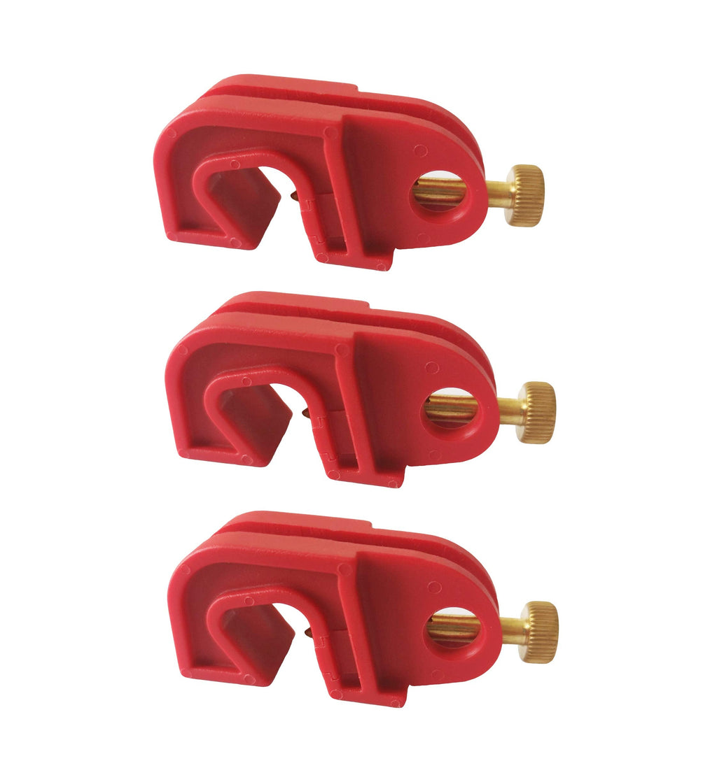 Universal Single Breaker Lockout,3 Pack