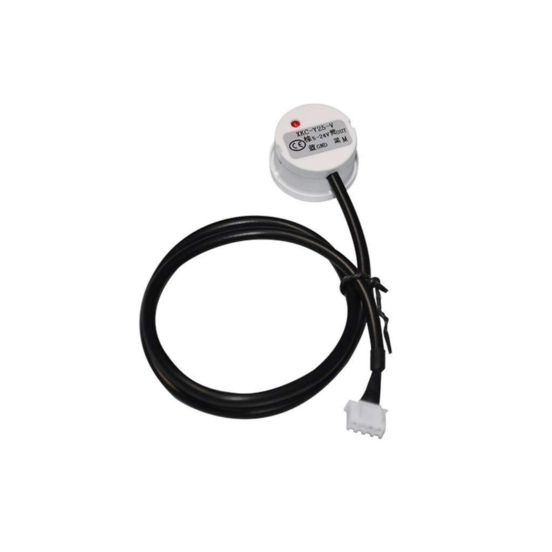 Taidacent Non-Contact Liquid Level Sensor Contactless Water Level Sensor Externally Attached Liquid Induction Level Switch Water Level Switch (PNP Output(24V)) PNP Output(24V)