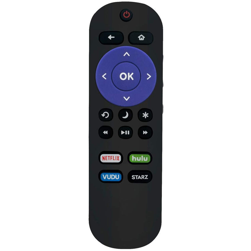 101018E0011 Remote Control Replacement Applicable for Element Roku TV E4SW5518RKU E4SW6518RKU E4SW5017RKU E2SW6518RKU E4SC5018RKU E4SC4018RKU