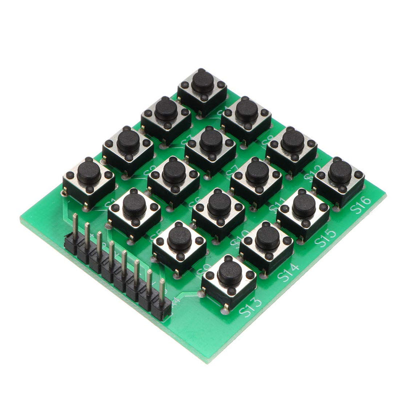 uxcell 4x4 Matrix 16 Keypad Keyboard Module 16 Button Mcu