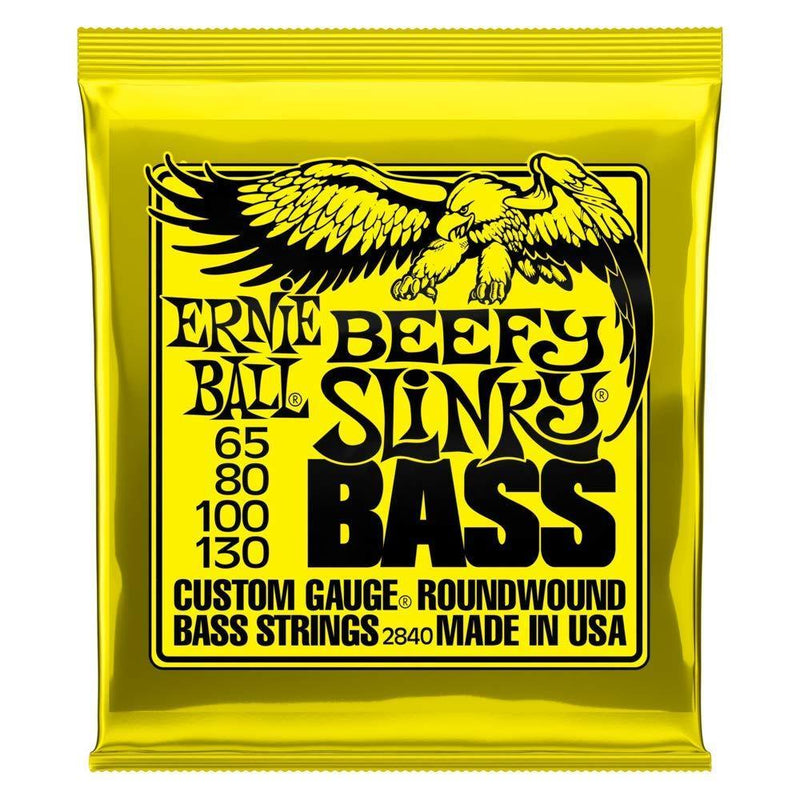 Ernie Ball Bass Guitar Strings (P02840) 4-String Beefy Bass Set
