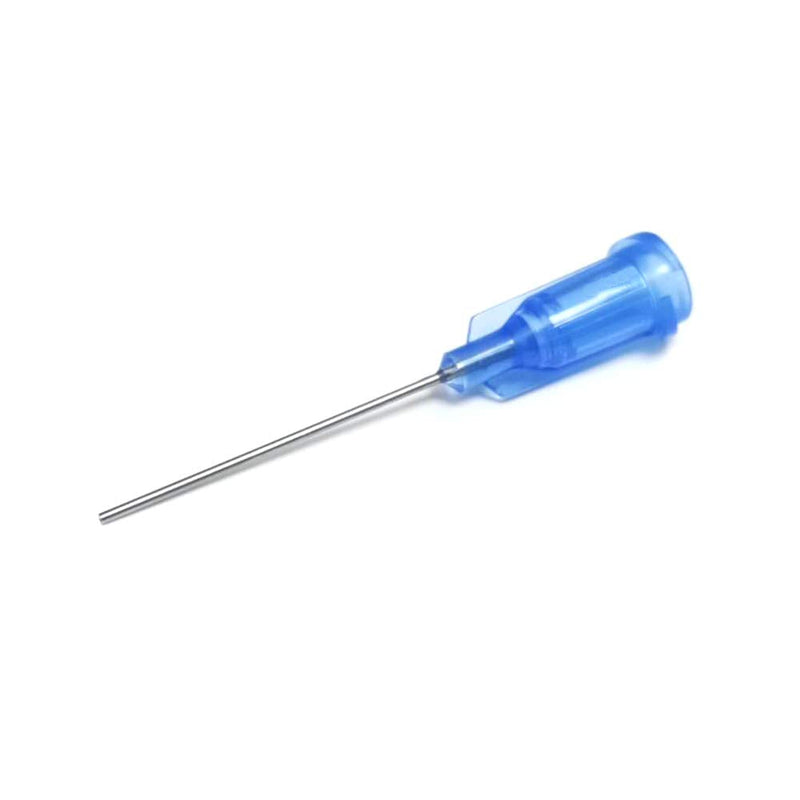 20 Pack - 22 Ga 1 Inch Blunt Tip Dispensing Needle with Luer Lock,Blue 22Ga x 1＂ Blue