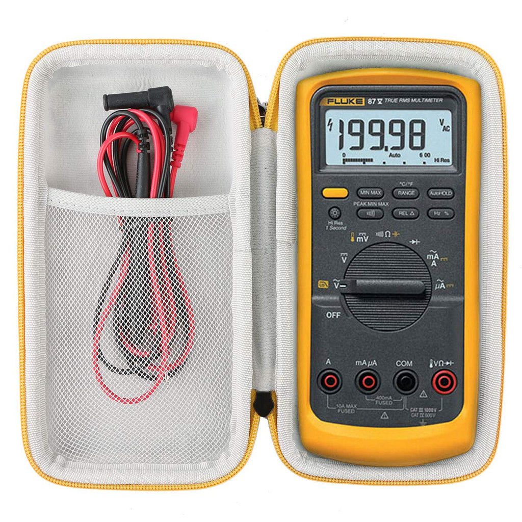 Khanka Hard Travel Case Replacement for Fluke 87-V / 88V Digital Multimeter