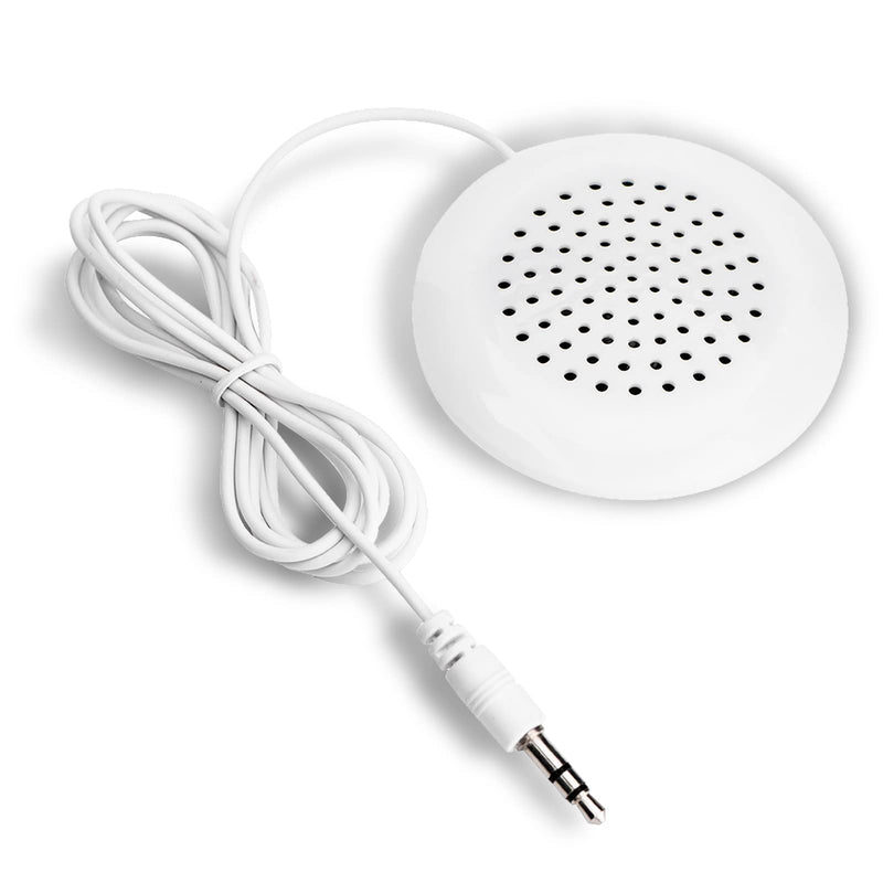 Mini Speaker, 3.5mm DIY Portable Pillow Speaker with Stereo Sound HiFi Speaker for MP3, MP4, CD Player, Mobile Phone and More.