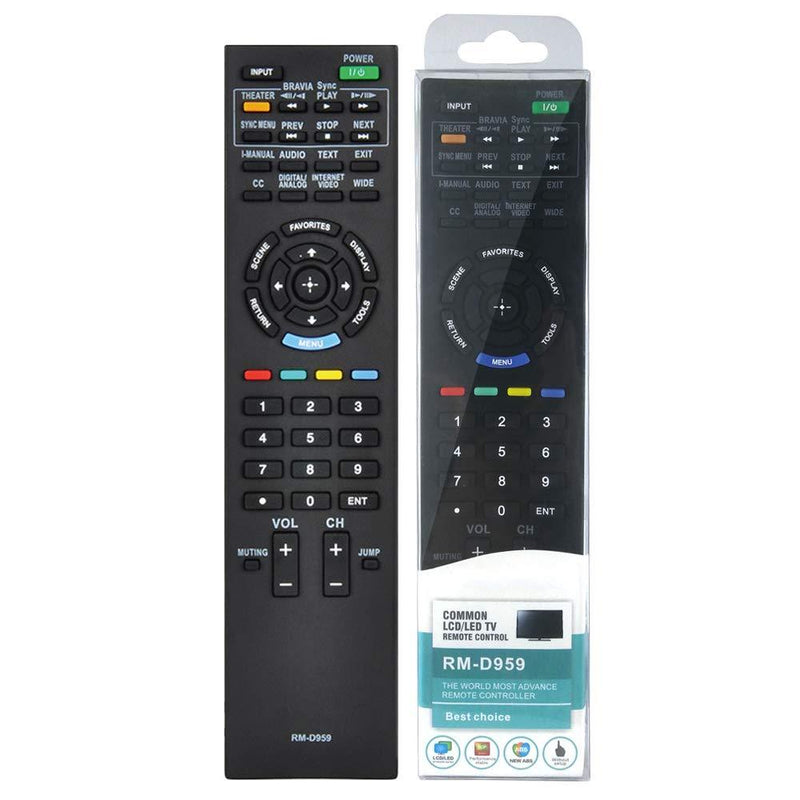 AZMKIMI RM-YD040 RM-YD035 RM-YD047 Universal Remote Controller Replacement for Sony TV KDL-32EX405 KDL-32EX605 KDL-32EX607 KDL-32EX705 KDL-32EX707 KDL-32EX715 KDL-32EX717 KDL-40BX405 KDL-40EX405