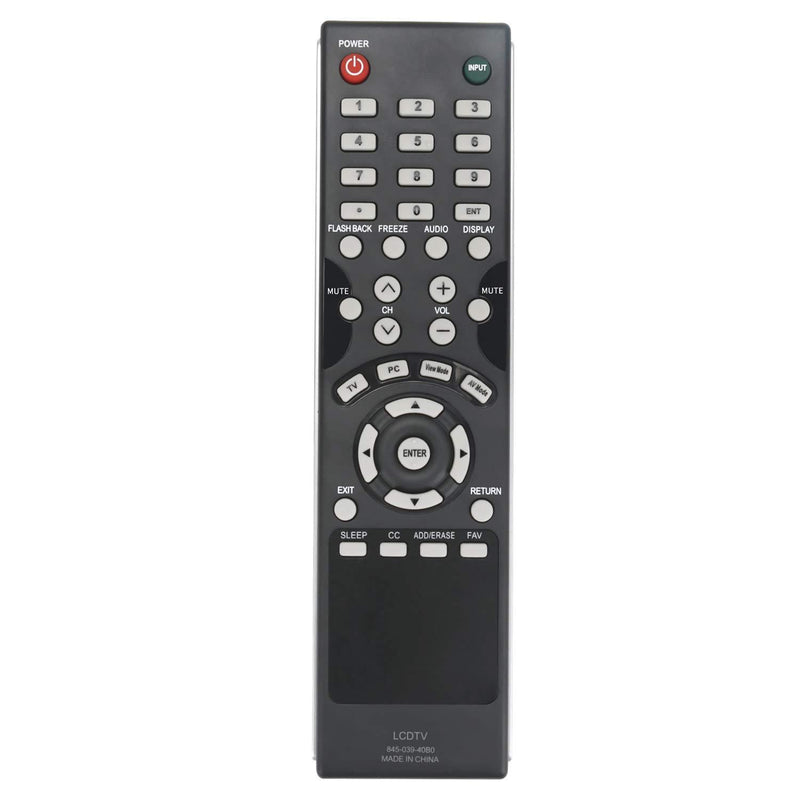 845-039-40B0 Replacement Remote Control Applicable for Sharp LCD TV LC-60E69U LC-40LE431U LC-40LE431UA LC-40LE433U LC-40LE433UA LC60E69U LC40LE431U LC40LE431UA LC40LE433U LC40LE433UA