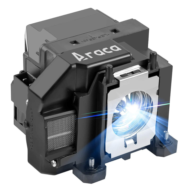 Araca ELPLP67 Projector Lamp with Housing for Epson EX5210 EX7210 EB-X14 EX3210 EX3212 EB-X11 H433A H429A H518A VS220 VS310 VS320 EB-X14 EX6210 W12+ W11+ MG-850HD Replacement Projector Lamp