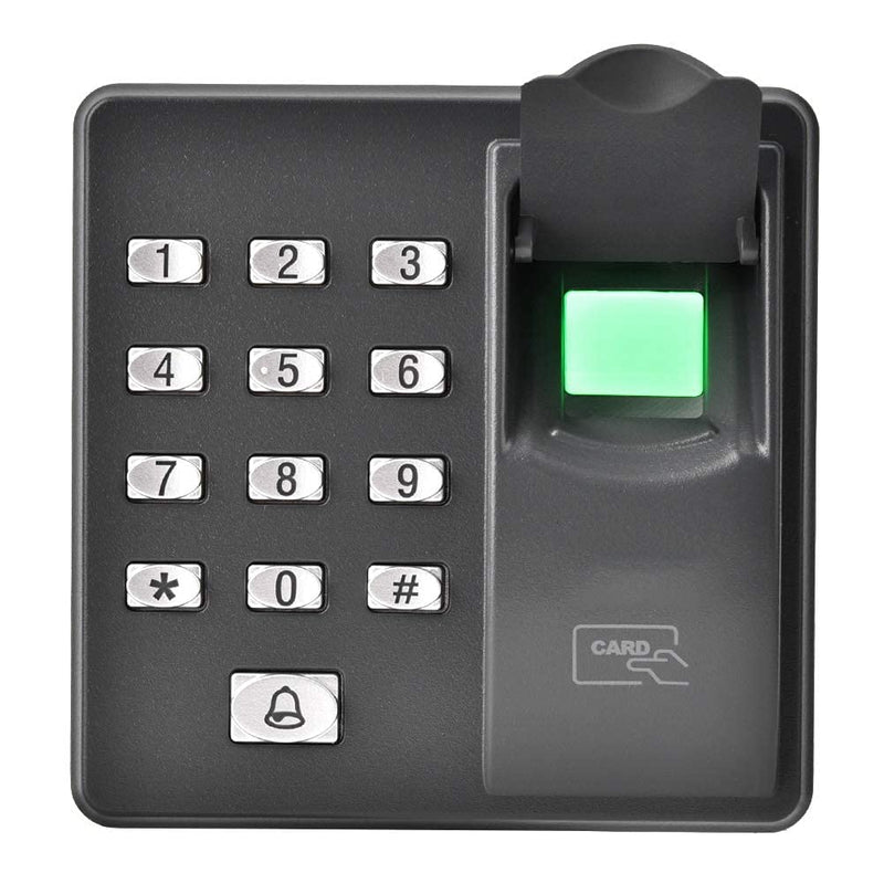 Fingerprint Machine, RFID Reader Biometrics Fingerprint Access Control Keypad, Waterproof Fingerprint Door Access Control for Home/Office (ID) ID