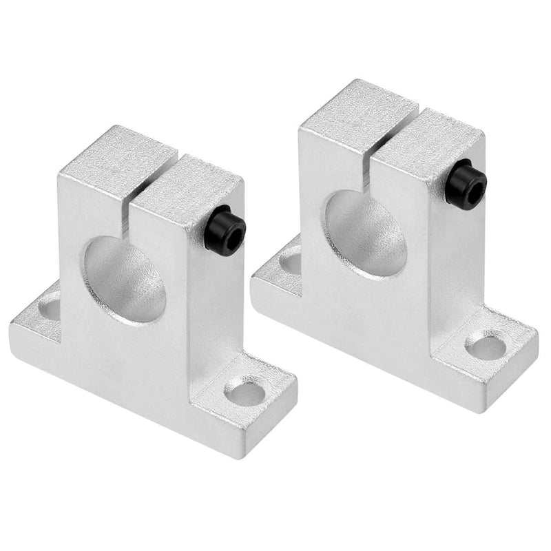 uxcell 16mm Shaft Support SK16 Linear Motion Slide Rail Guide Blocks for CNC 3D Printer (Pack of 2)