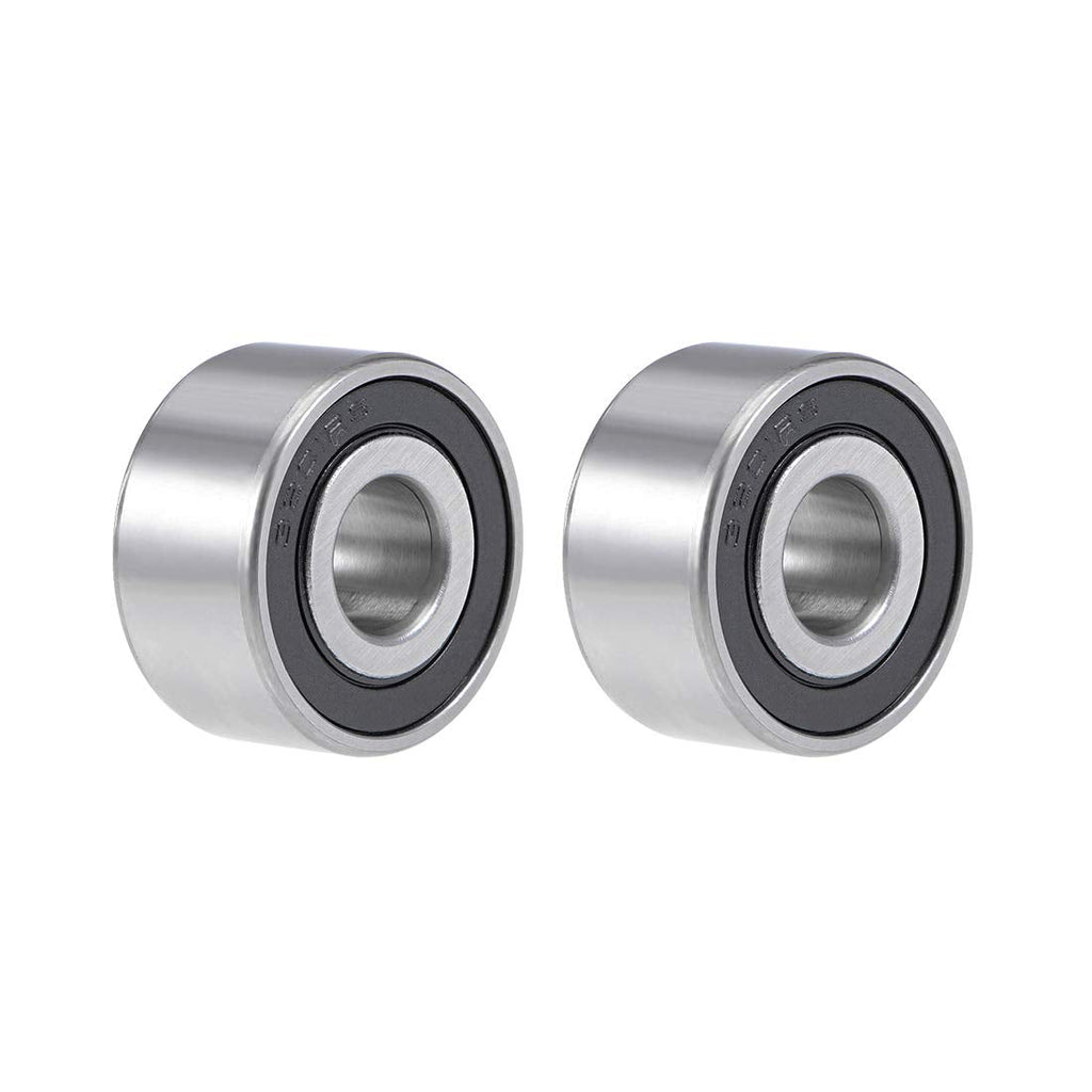 uxcell 3201-2RS Angular Contact Ball Bearing 12x32x15.9mm Bearings 2pcs