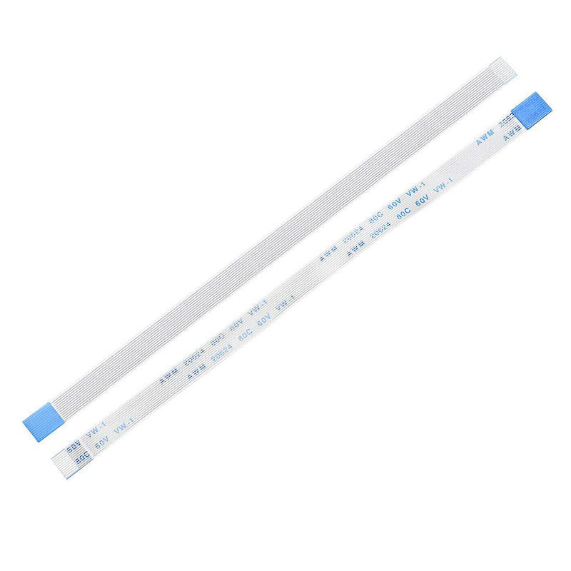uxcell Flexible Flat Cable, 12 Pins 0.5mm Pitch 150mm FPC FFC Flexible Ribbon Cable for LCD TV Car Audio DVD Player Laptop 5Pcs (B Type)