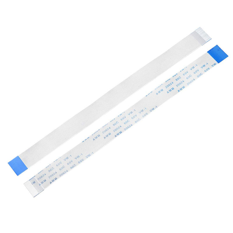uxcell Flexible Flat Cable, 22 Pins 0.5mm Pitch 150mm FPC FFC Flexible Ribbon Cable for LCD TV Car Audio DVD Player Laptop 5Pcs (B Type)