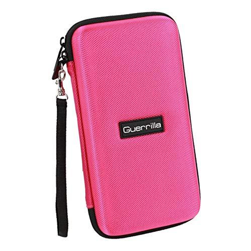 Guerrilla Calculator Zipper Case for Graphing Calculators, Pink, G1-CALCCASEPNK