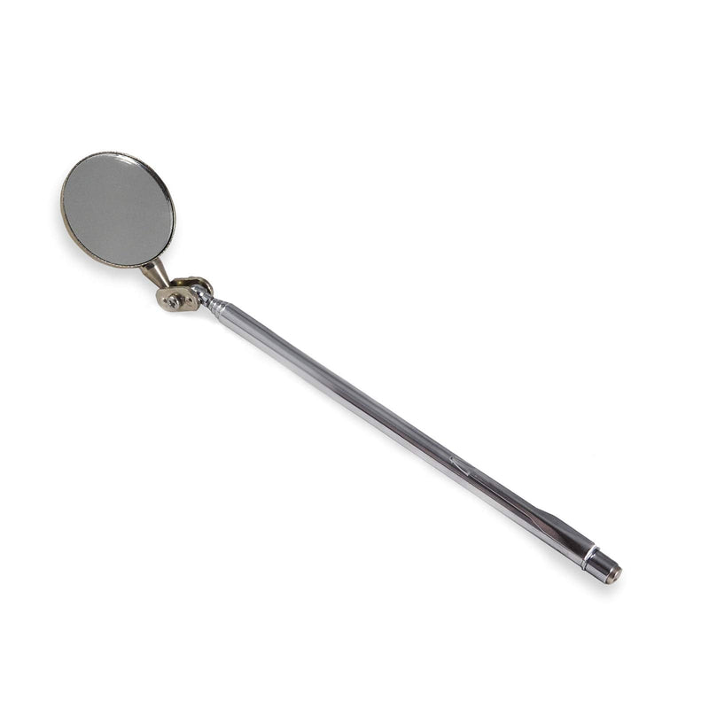 Adjustable Telescopic Inspection Mirror Swivel Arm Pocket Clip Tools Retractable Handle 360 Swivel