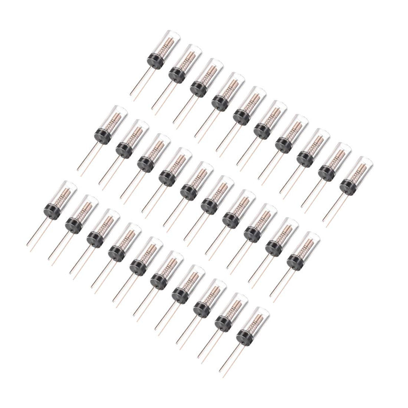 uxcell SW-18030 Retarded Sensitivity Spring Electronic Vibration Sensor Switch 30Pcs