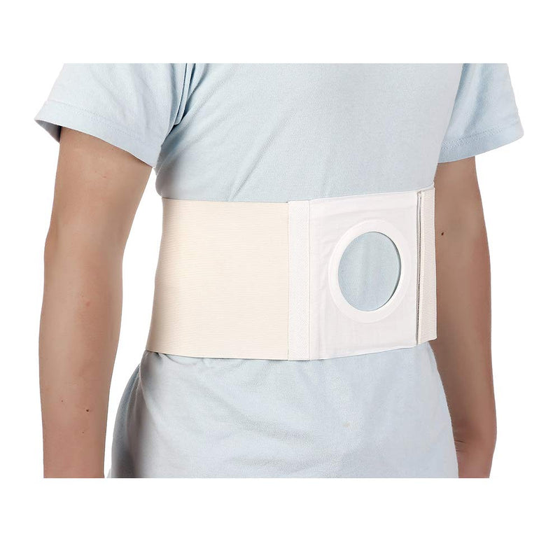 Ostomy Belt Hernia Wraps for Men Women Colostomy Supplies Ostomy Support Belt Stoma Protector Colostomy Bags Ostomy Pouch Abdominal Binder - 3.14" Opening (L 36-39) Large (Pack of 1)