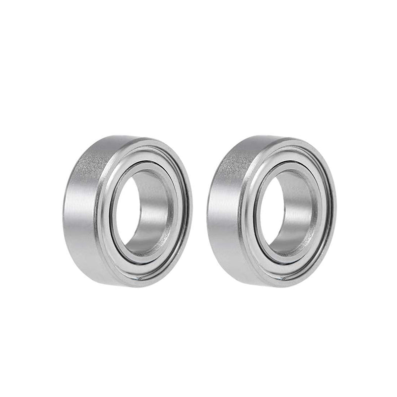 uxcell SMR137ZZ Stainless Steel Ball Bearing 7x13x4mm Shielded MR137ZZ Bearings 2pcs