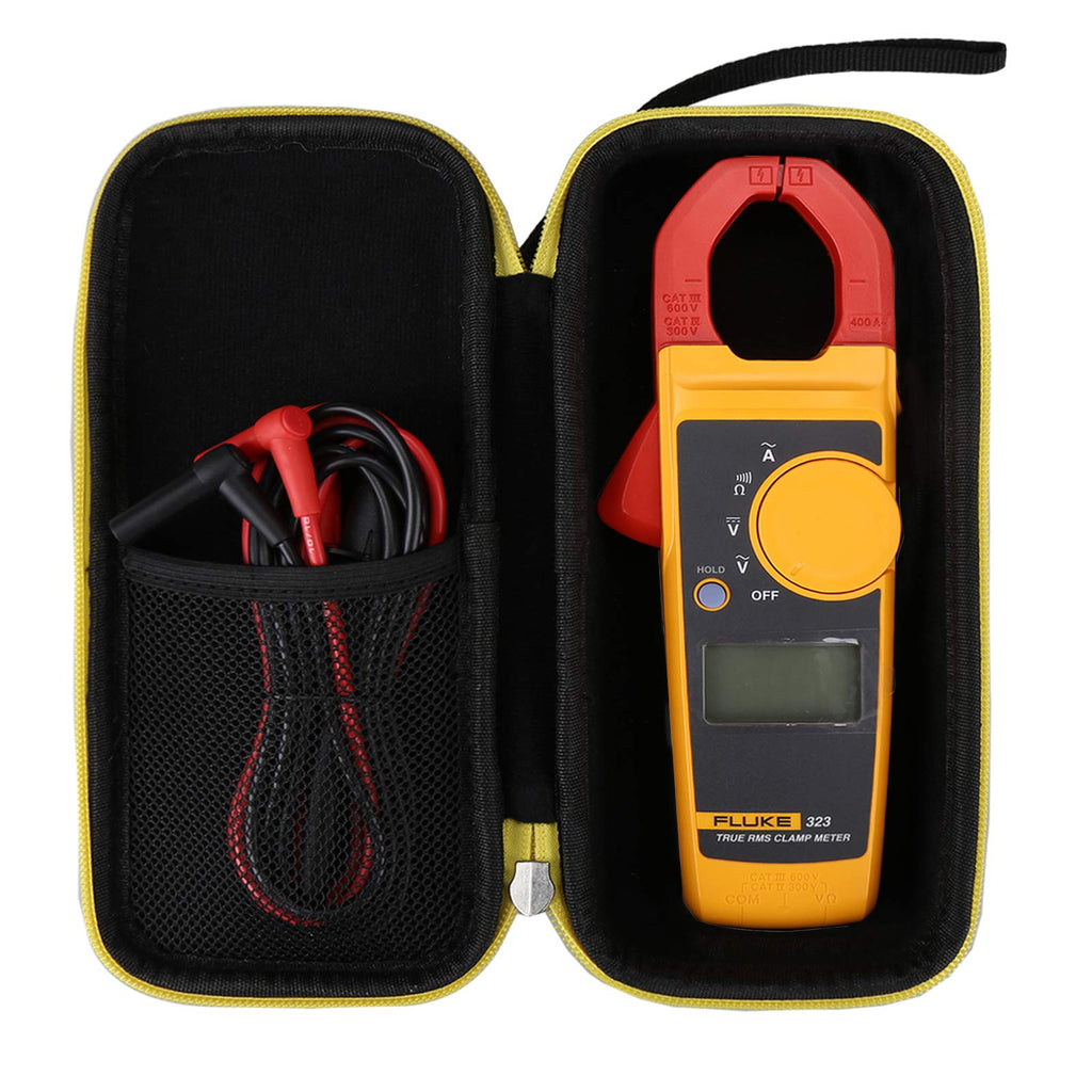 Aproca Hard Carry Travel Case for Fluke 323/324/325 Fluke 323/324/325 Clamp Multimeter AC-DC TRMS