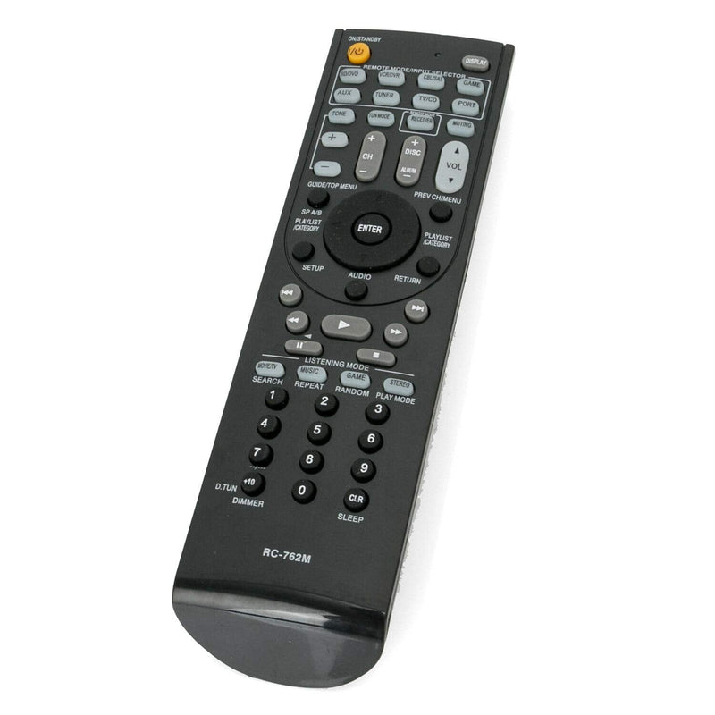 RC-762M Replace Remote Control fit for Onkyo AV Receiver Home Theater System AVX-280 AVX-290 HTP-380 HT-R280 HT-R290 HTR380 HT-R380 HT-R390 HT-R538 HT-RC230 HT-S3300 HT-S3300B HT-S3400 SKC-380