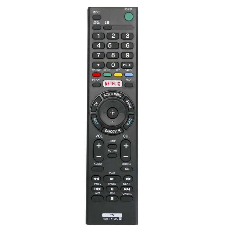 New RMT-TX100U Remote Control fit for Sony LED HDTV KDL-50W800C KDL-50W850C KDL-55W800C KDL-55W850C KDL-65W800C KDL-65W850C KDL-75W800C KDL-75W850C XBR-43X830C (RMTTX100U)(1-492-978-11/1-492-978-21)