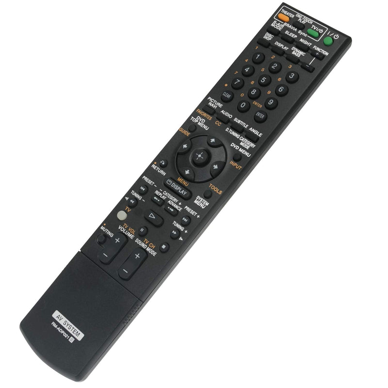 New RM-ADP021 Replace Remote Control fit for Sony DVD Disc Home Theater Theatre AV Receiver System DAV-HDX675 DAV-HDX575WC DAV-HDX578W DAV-HDX678WF DAV-HDX975WF HCD-HDX678WF DAV HDX678WF DAVHDX675