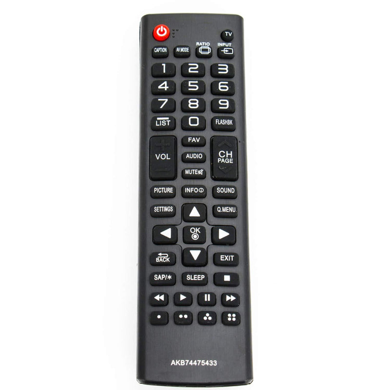 New AKB74475433 Remote Control fit for LG LED HDTV 28LJ430BPU 28LJ430B-PU 32LF510B 32LF510BUC 32LF510B-UC 32LF550B 32LF550BUA 32LF550B-UA 32LF5600 32LF5600UB 32LF5600-UB 40LH5000UA 42LF5500 42LF5600