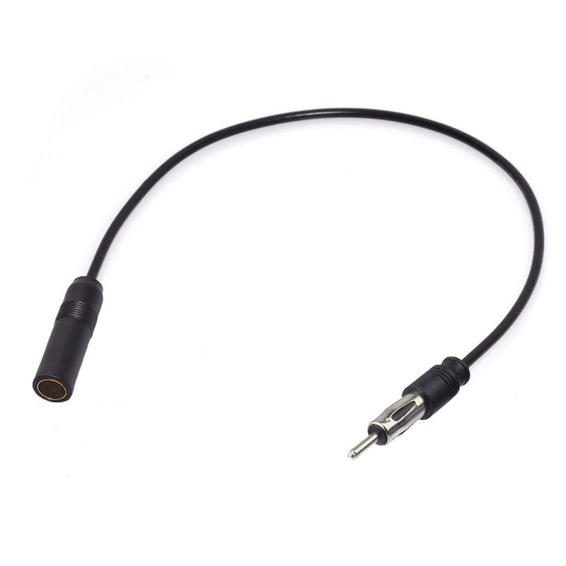 Bingfu Car Radio Antenna Extension Cable 50cm / 20 inch FM AM Radio Car Antenna Extension Cable Cord DIN Plug Connector Coaxial Cable for Vehicle Truck Car Stereo Head Unit CD Media Receiver Player 20 inch / 50cm