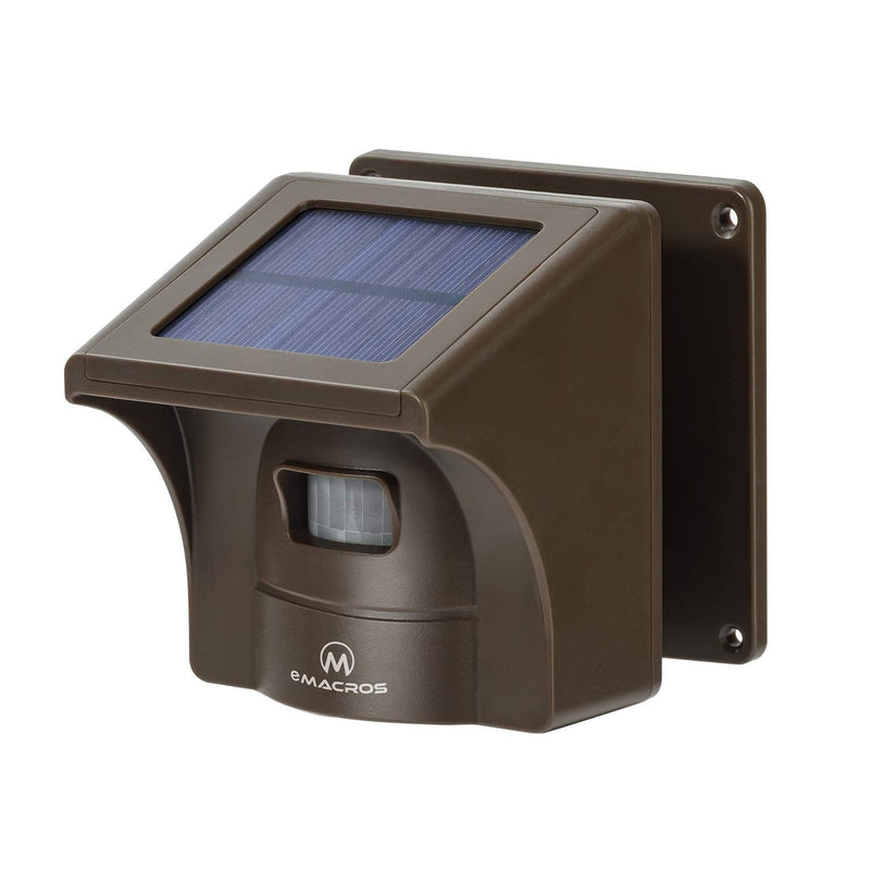 eMACROS Supplemental Driveway Alarms Wireless Outside Solar Sensor 1 sensor