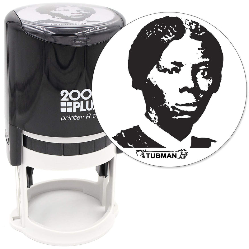 Harriet Tubman 2" Self Inking Stamp - Perfect for Twenty Dollar Bills