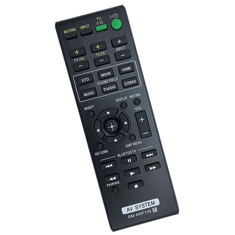 New RM-ANP109 Replace Remote Control fit for Sony Audio Video Home Theater Sound AV System HT-CT260 HT-CT260C HT-CT260H HT-CT260HP HT-CT260W SA-CT260 SA-CT260H SA-WCT260H PN1H Sub RM-ANP084