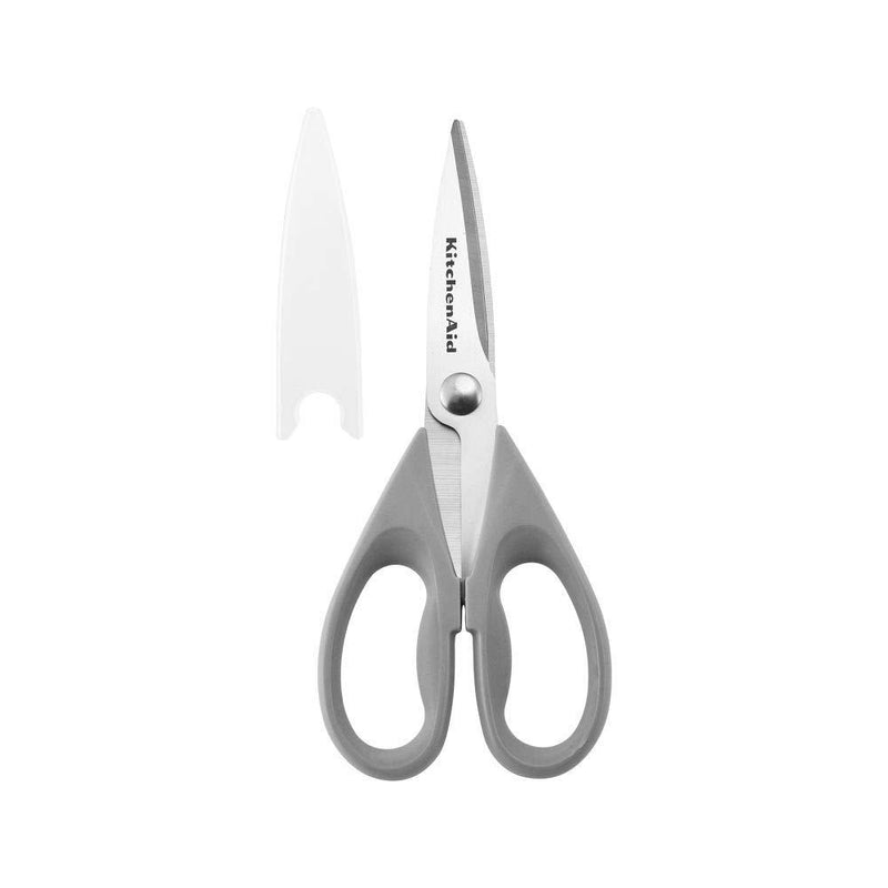 KitchenAid All Purpose Shears with Protective Sheath, 8.72-Inch, Gray Storm Gray