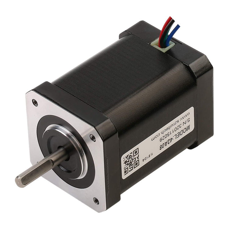 RTELLIGENT Nema 17 Stepper Motor Bipolar Step Motor 1.8 Deg 68Ncm with Built-in 30cm Cable for 3D Printer CNC Router