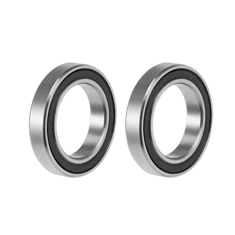 uxcell 6803-2RS Deep Groove Ball Bearing 17x26x5mm Double Sealed ABEC-3 Bearings 2-Pack
