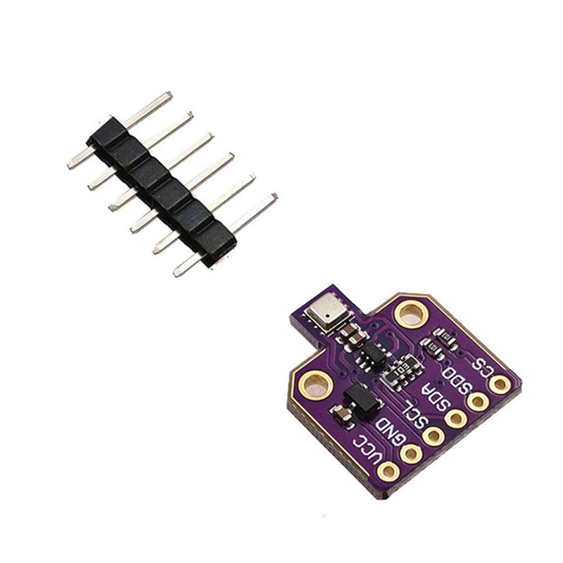 KOOBOOK 1Pcs BME680 Temperature, Humidity, Pressure and Gas Sensor Breakout Board Module 3.3V/5V for Arduino Raspberry Pi