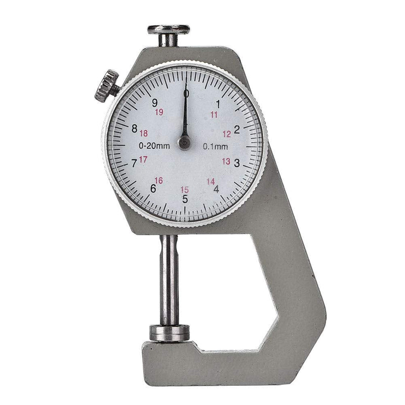 Measuring Gauge,0-20mm 0.1mm Precision Pearl Thickness Bead Diameter Flat Head Pointer Instruments Portable Gauge Calipers for Jewelry Crafts Makers