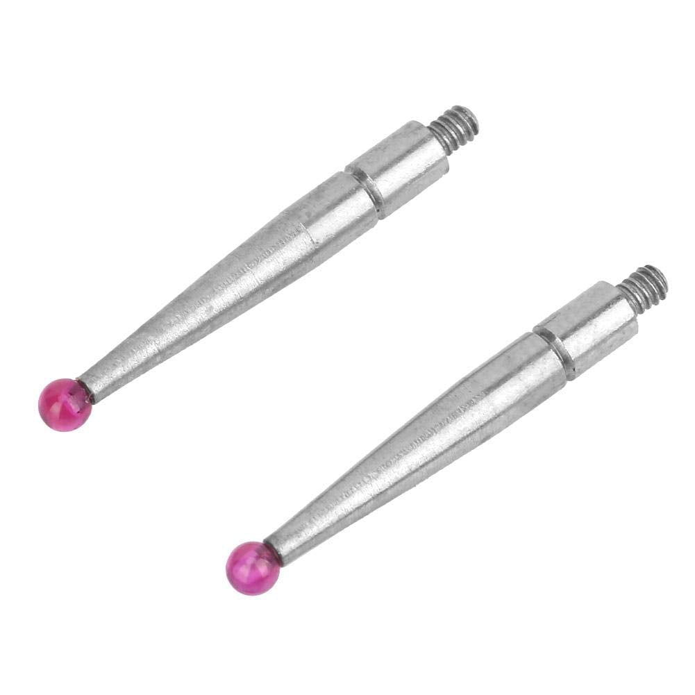 Dial Test Indicator Probe Lever 2pcs Indicators Gauge Measuring Tool Accessory Tip Contact Point for Dial Test Indicator Industrial Equipment