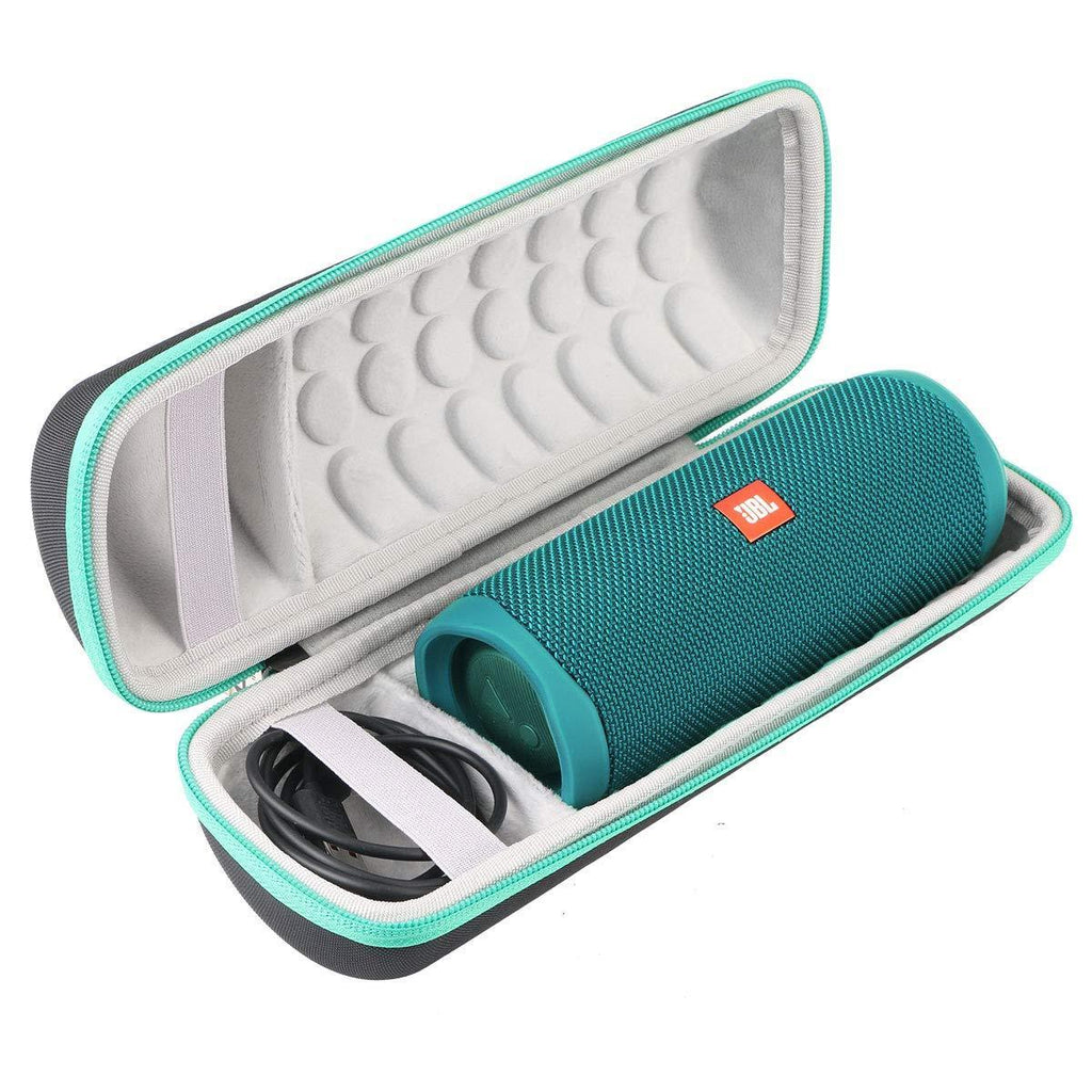 Khanka Hard Travel Case Replacement for JBL FLIP5 Flip 5 Waterproof Portable Bluetooth Speaker (Teal) Teal